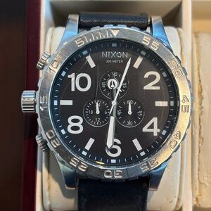 NIXON “The 51-30 Chrono” Oversized Men’s Watch – 51 mm / 300 m Water Resistant